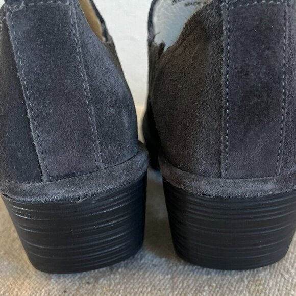 Fly London Woman's Suede Low Ankle Slip-On Wedge Shoes Sz 7 - 7.5 - Picture 5 of 13